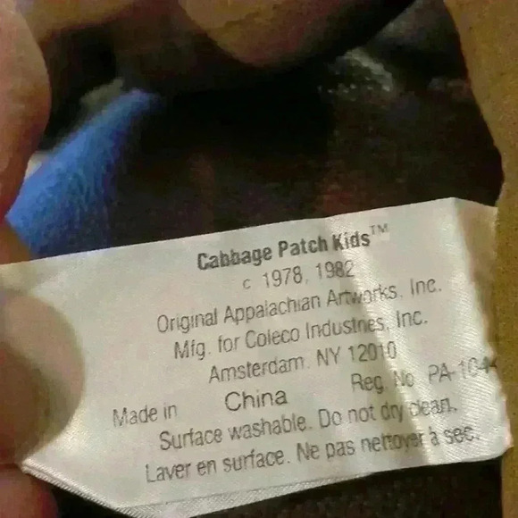 Vintage Cabbage Patch Kids 1984 W Xavier Roberts Signature - Picture 12 of 12